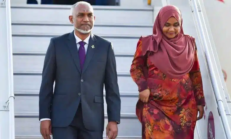 Maldives President Muizzoo visits New Delhi