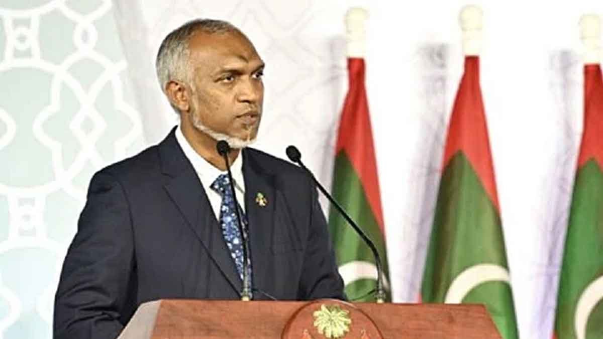 Maldives President Muizzoo visits New Delhi 