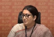 Smriti Irani's reaction to the meeting of opposition leaders