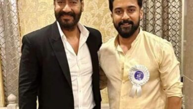 Ajay Devgn wishes Suriya on his 48th birthday with a stunning picture