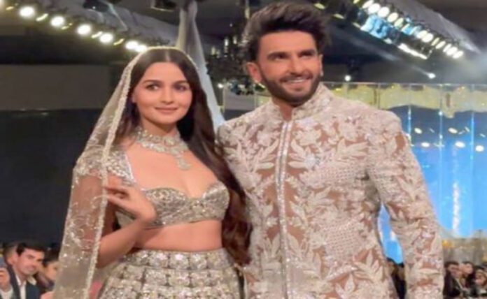Alia Bhatt and Ranveer Singh turned showstoppers at Manish Malhotra's The Bridal Couture Show