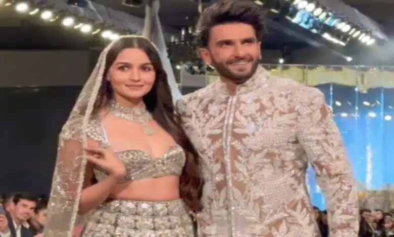 Alia Bhatt and Ranveer Singh turned showstoppers at Manish Malhotra's The Bridal Couture Show