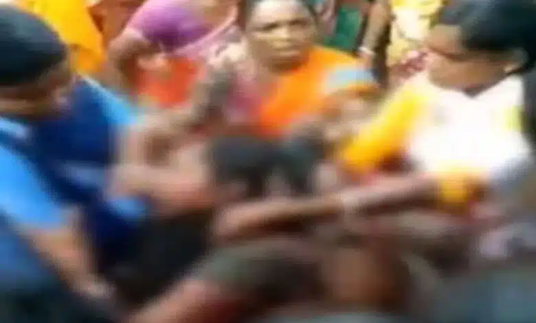 Manipur-like incident in West Bengal's Malda, 2 women were thrashed half-naked in broad daylight