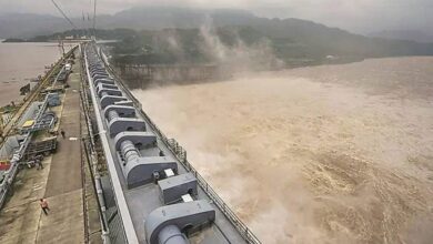 high-level Water released from Haryana Dam in Delhi