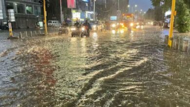 Waterlogging, traffic jam in Delhi due to heavy rain