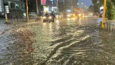 Waterlogging, traffic jam in Delhi due to heavy rain