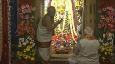PM offers special prayers at Warangal temple in Telangana