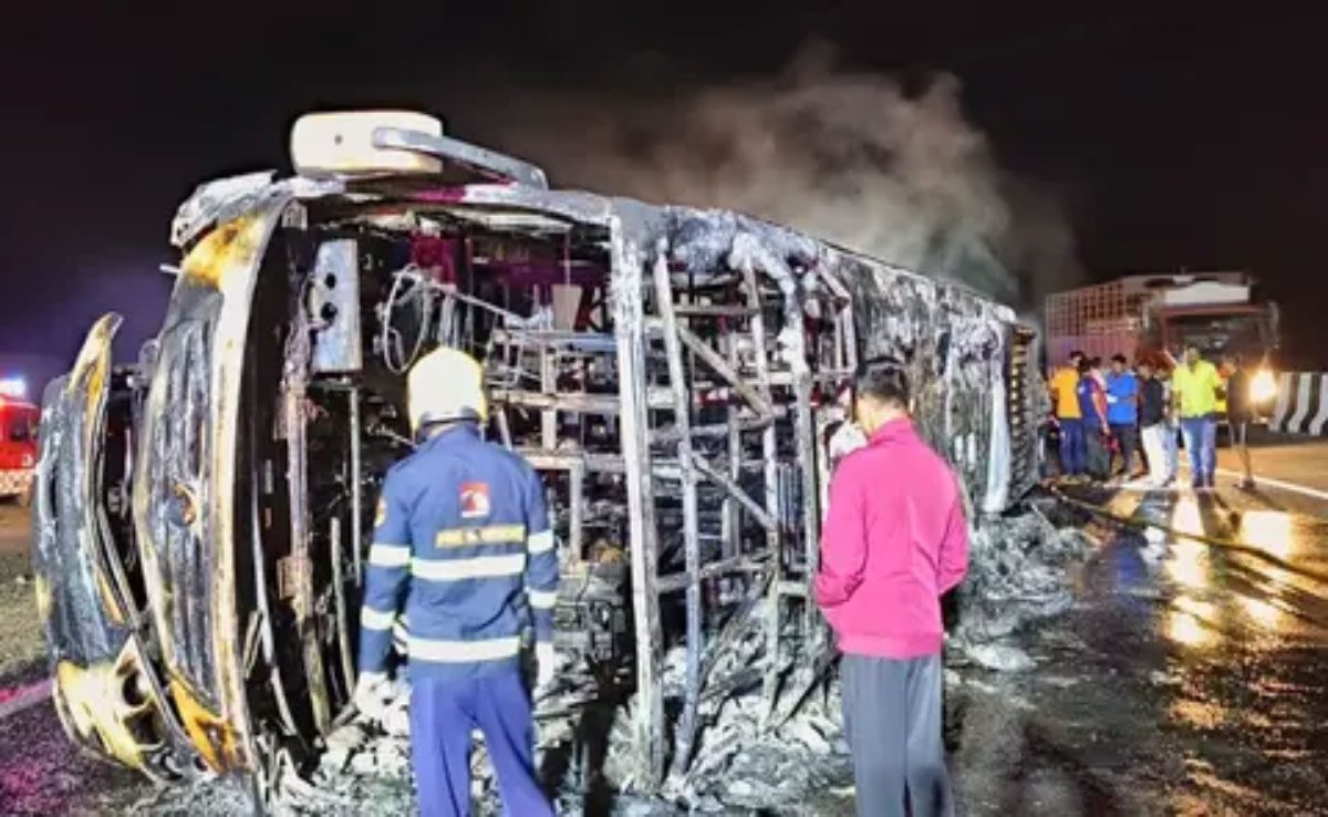 Maharashtra: 6 killed, 20 injured after two buses collided in Buldhana district