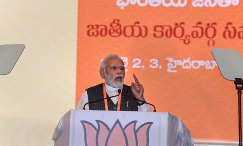 Telangana's contribution is incomparable: PM