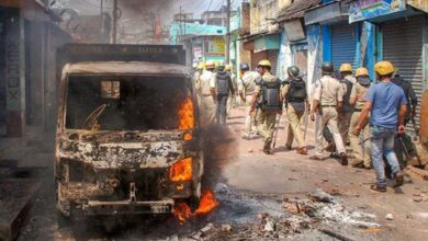 Stones pelted during VHP's Shobha Yatra in Haryana's Nuh, Section 144 imposed in the state