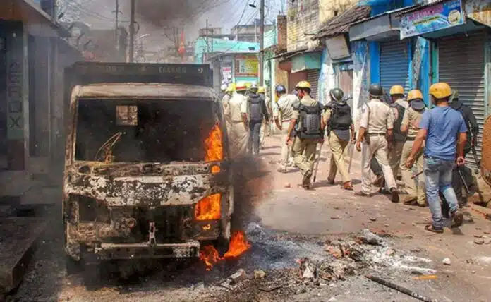 Stones pelted during VHP's Shobha Yatra in Haryana's Nuh, Section 144 imposed in the state