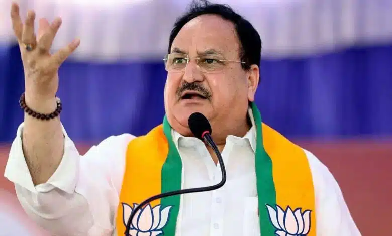BJP President J.P. Nadda reshuffles the team of central office bearers of the party