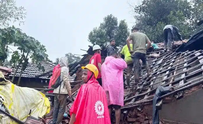 Landslide kills 5 in Maharashtra's Raigad district