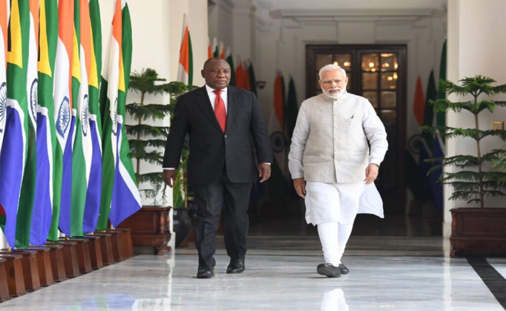 PM Modi will go to South Africa to attend the BRICS summit