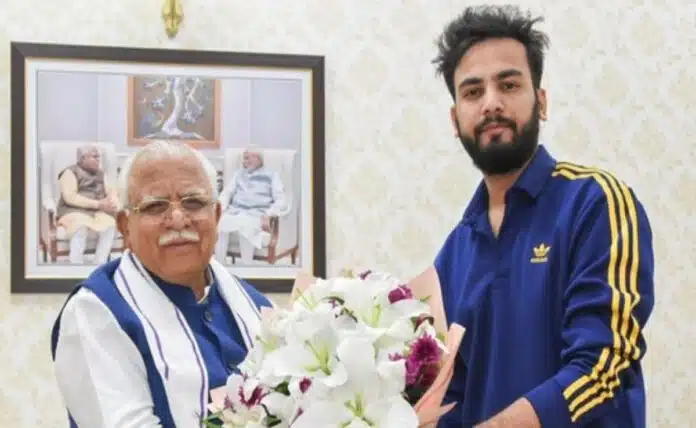 Haryana CM meets Bigg Boss OTT 2 winner Elvish Yadav