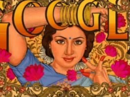Google remembers Sridevi on her 60th birthday with a special doodle