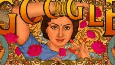 Google remembers Sridevi on her 60th birthday with a special doodle
