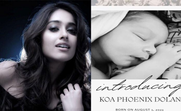 Ileana D'Cruz welcomes a baby boy, shares first picture