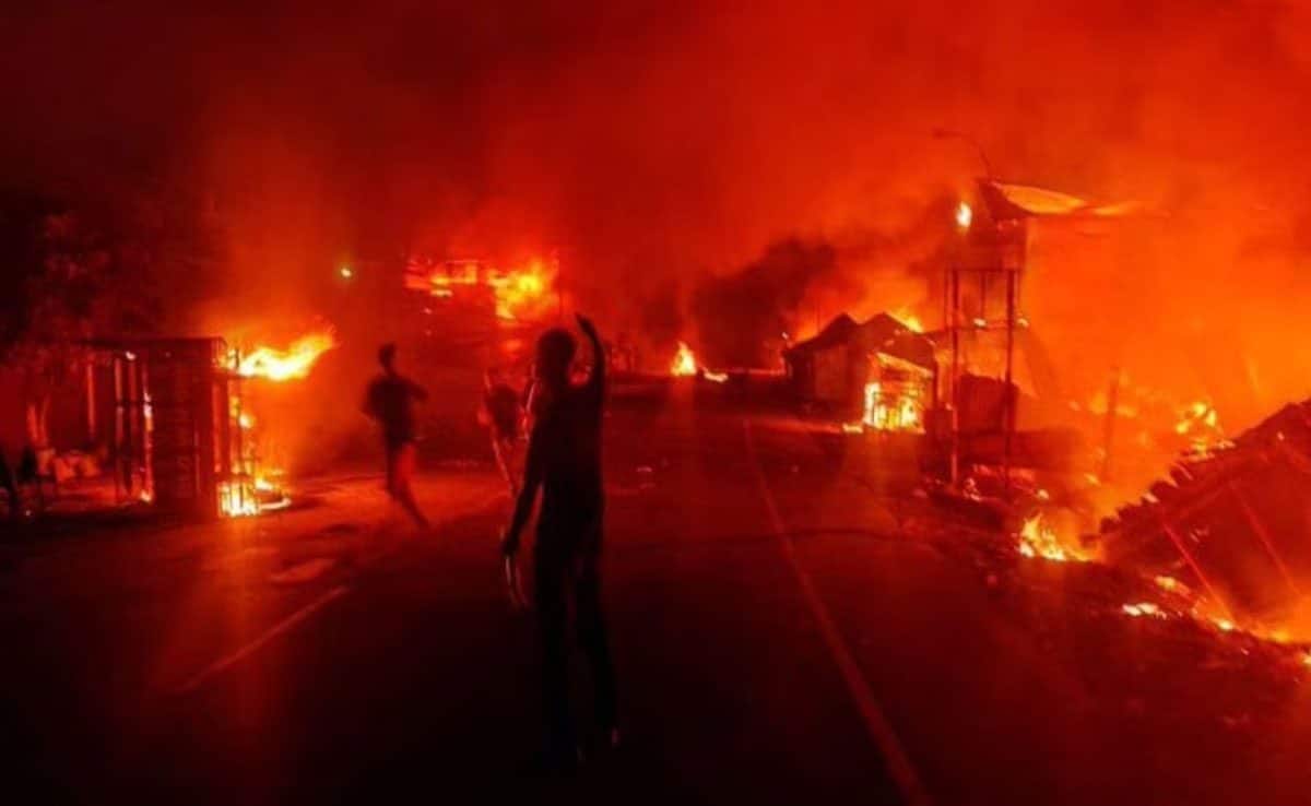 Manipurs Bishnupur firing Violence erupts again in Manipur, 3 people of Meitei community killed in Bishnupur district