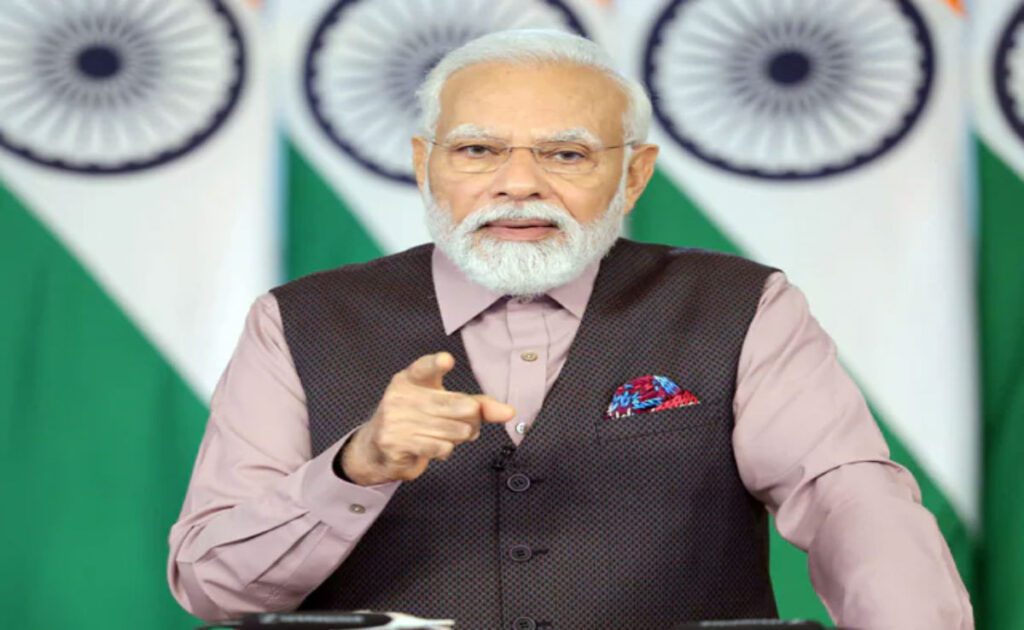 PM Modi's taunt on the opposition, said- corruption, dynasty, appeasement 'Quit India'