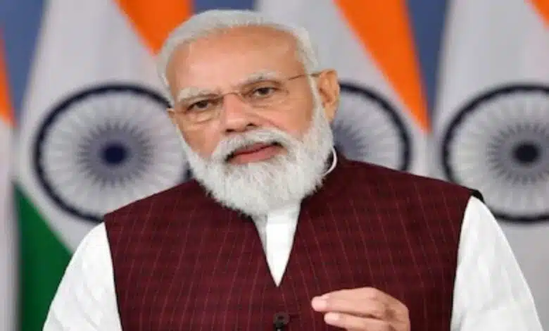 PM Modi's taunt on the opposition, said- corruption, dynasty, appeasement 'Quit India'