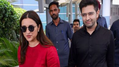Raghav Chaddha meets Parineeti Chopra ahead of India Alliance meeting in Mumbai