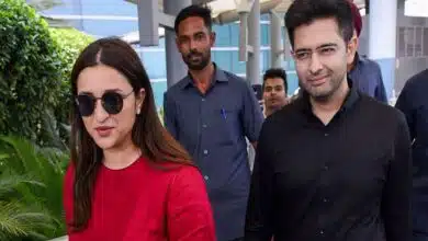 Raghav Chaddha meets Parineeti Chopra ahead of India Alliance meeting in Mumbai