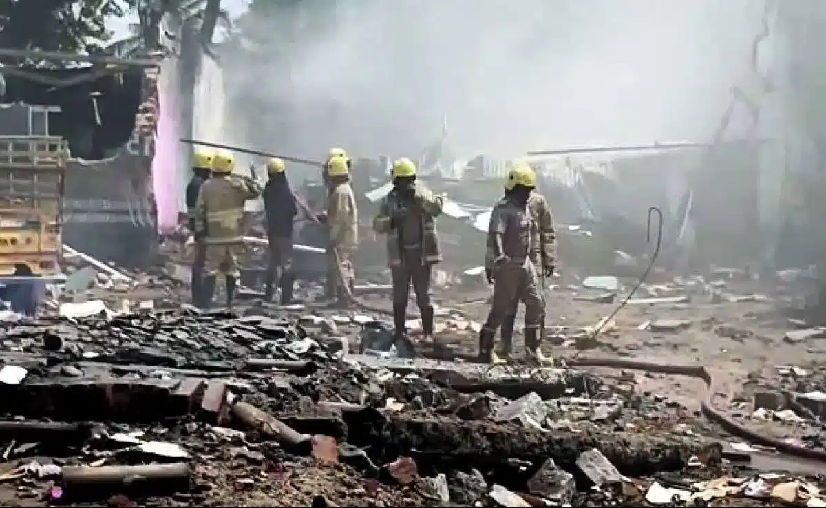 West Bengals Duttapukur 8 killed in explosion at firecracker factory in Duttpukur, West Bengal