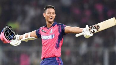 Yashasvi Jaiswal breaks Rohit Sharma's record with maiden T20I fifty