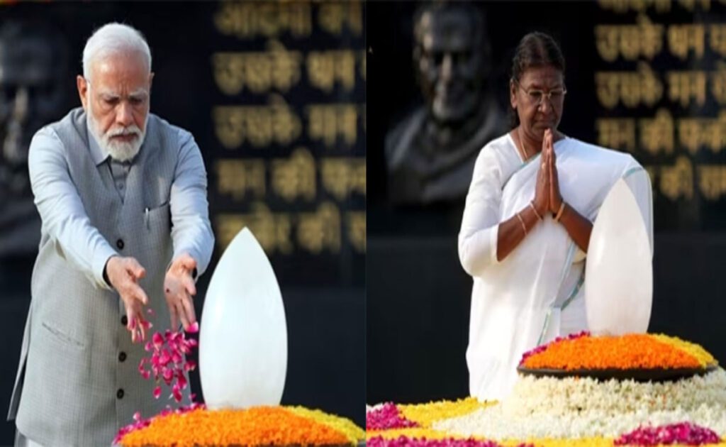 Many big leaders including PM Modi paid tribute to Atal Bihari Vajpayee on his death anniversary
