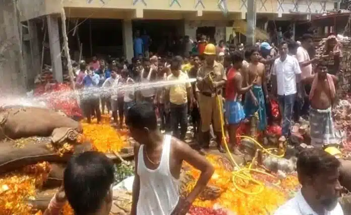 8 killed in explosion at firecracker factory in Duttpukur, West Bengal