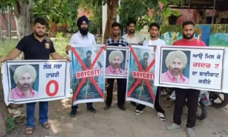 Gadar 2: Protests against the film in Sunny Deol's parliamentary constituency Gurdaspur