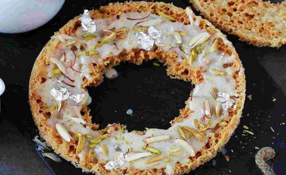 Malai Ghevar: Make this tasty Rajasthani sweet easily at home this Rakshabandhan