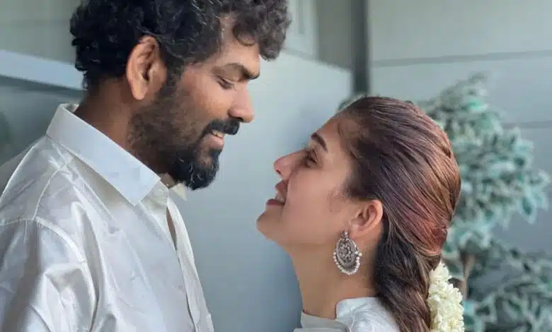 Nayantara and Vignesh Shivan celebrate first Onam with their twins
