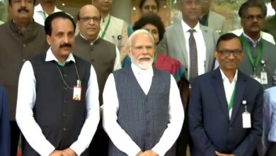PM Modi meets ISRO scientists in Bengaluru