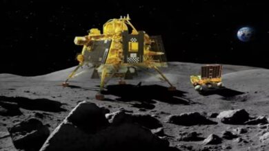 Chandrayaan-3: After getting down from the lander, the rover Pragyan walked on the moon