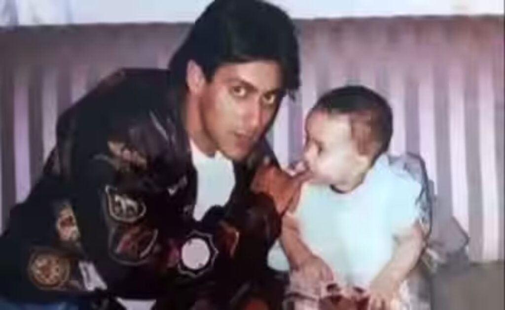 Salman Khan shared a childhood picture of sister Arpita Khan on her birthday.
