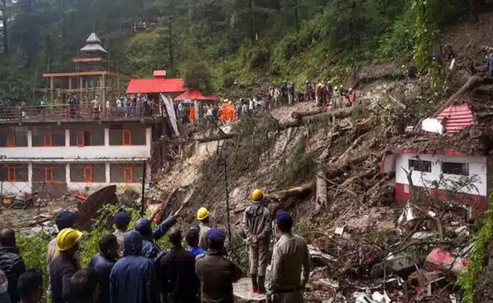 Himachal Pradesh: 9 people died due to landslide in Shimla's Shiv temple