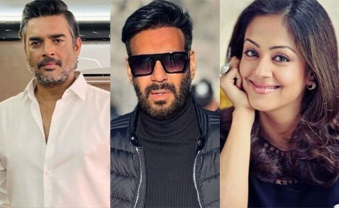 Ajay Devgn announces supernatural thriller with R Madhavan and Jyothika