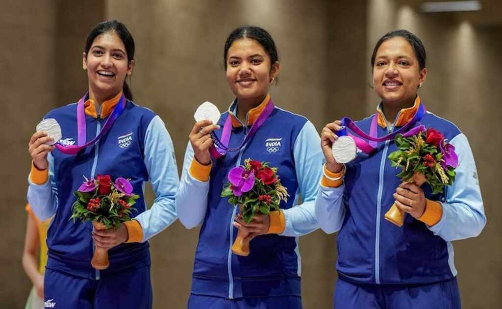 Asian Games 2023: India won gold in shooting, these 3 players won medals