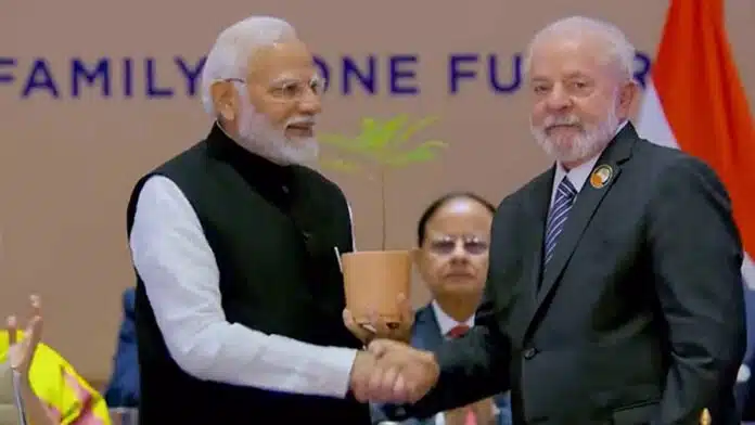 PM Modi hands over presidency of G20 to Brazil