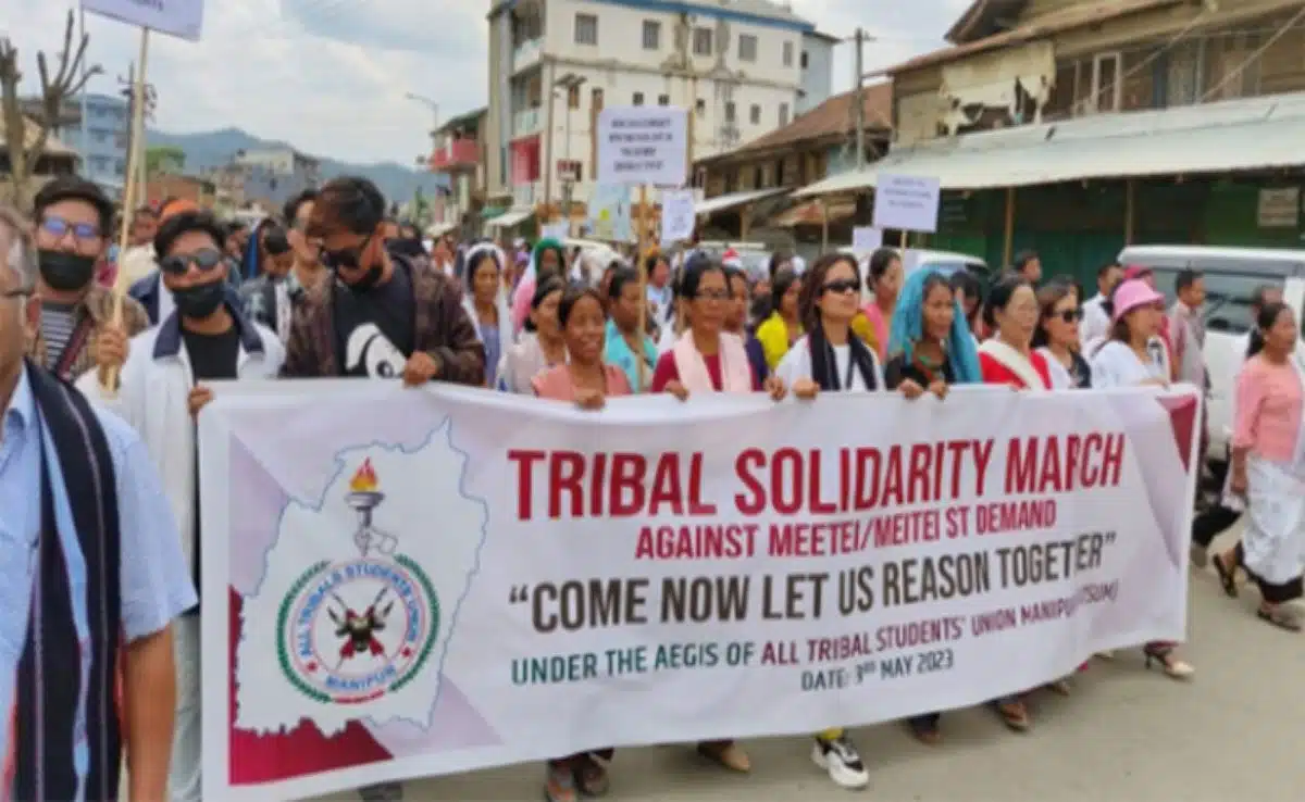 Tribal Solidarity March Manipur: Three people died in fresh violence in Kangpokpi district