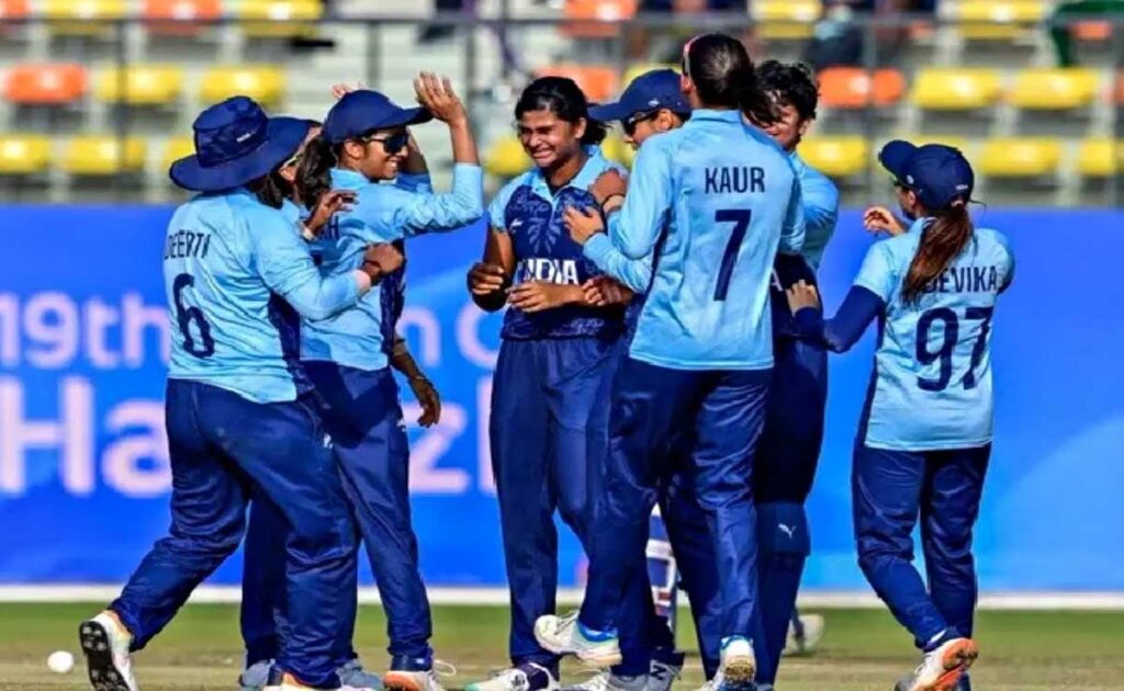 Asian Games 2023: Indian women's cricket team won gold by defeating Sri Lanka in the final