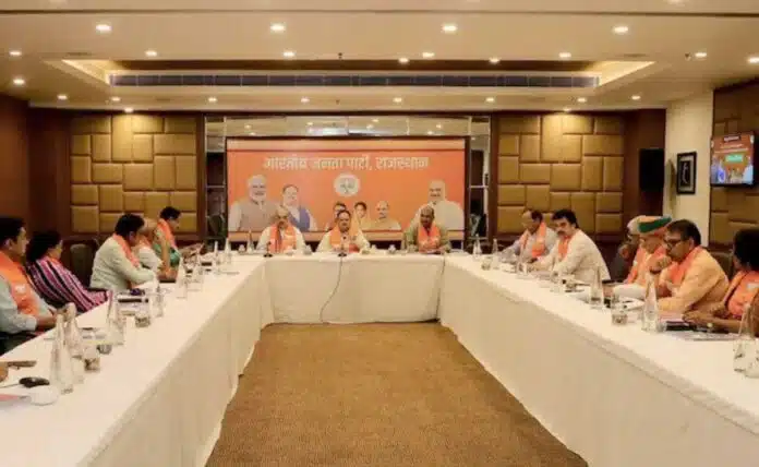 BJP's preparations on war footing in Rajasthan