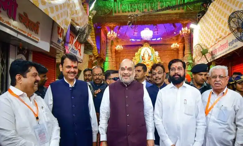 Amit Shah will visit 'King of Lalbagh' in Mumbai tomorrow