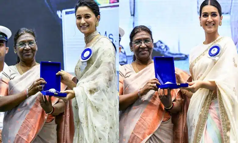 Alia Bhatt and Kriti Sanon received the National Award for Best Actress