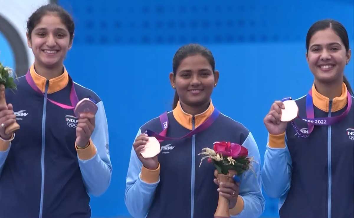 Asian Games: Pair of Ankita, Bhajan and Simranjit won bronze medal in archery