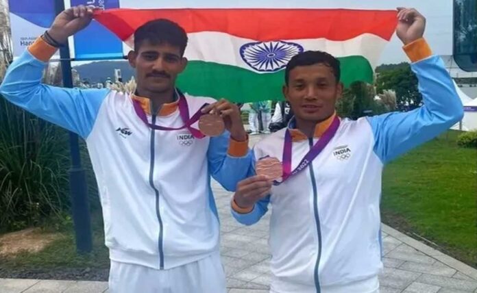 Asian Games 2023: India wins bronze medal in men's canoe double 1000m event