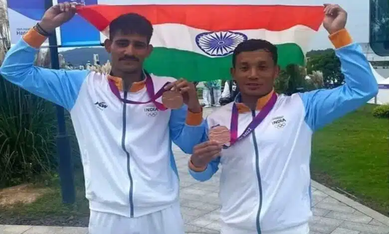 Asian Games 2023: India wins bronze medal in men's canoe double 1000m event