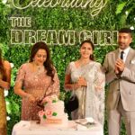 There was a star-studded celebration at dream girl Hema Malini's 75th birthday bash, see photos.